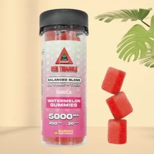 red triangle gummies watermelon 250mg. – 20pcs.