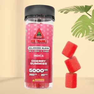 red triangle gummies cherry 250mg. – 20pcs.