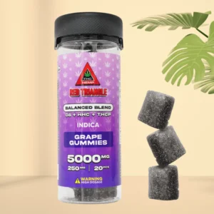 red triangle gummies grape 250mg. – 20pcs.