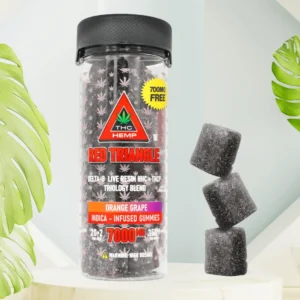red triangle gummies orange grape 350mg. – 20pcs.