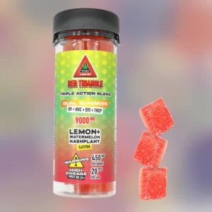 red triangle gummies lemon watermelon 450mg. – 20pcs.