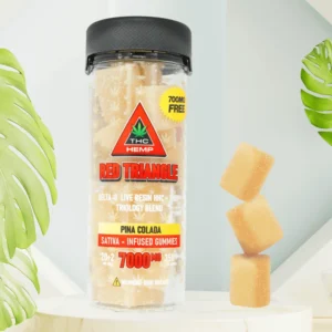 red triangle gummies pina colada 350mg. – 20pcs.