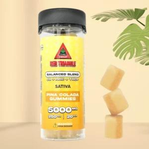 red triangle gummies pina colada 250mg. – 20pcs.