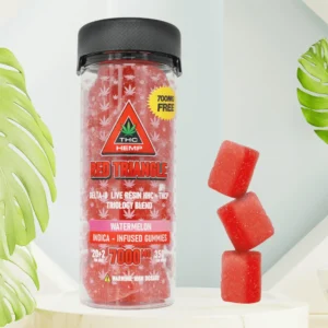 red triangle gummies watermelon 350mg. – 20pcs.