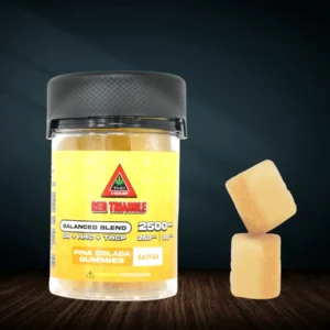 red triangle gummies pina colada 250mg. – 10pcs.