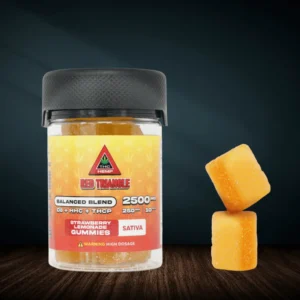 red triangle gummies strawberry lemonade 250mg. – 10pcs.