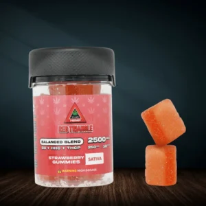 red triangle gummies strawberry 250mg. – 10pcs.